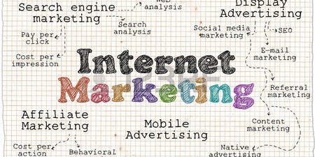 55396950-internet-marketing-on-white-paper-with-squares